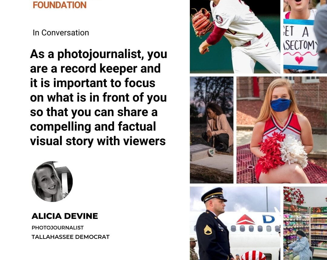 IN CONVERSATION with Alicia Devine, Photojournalist, Tallahassee Democrat, USA