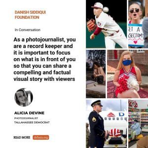 Read more about the article IN CONVERSATION with Alicia Devine, Photojournalist, Tallahassee Democrat, USA