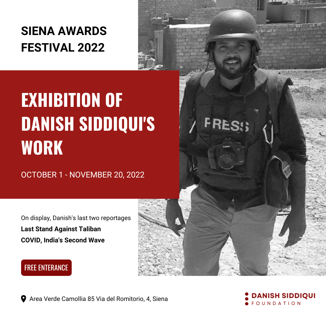 You are currently viewing Danish Siddiqui Photo Exhibition At Siena Awards Festival 2022
