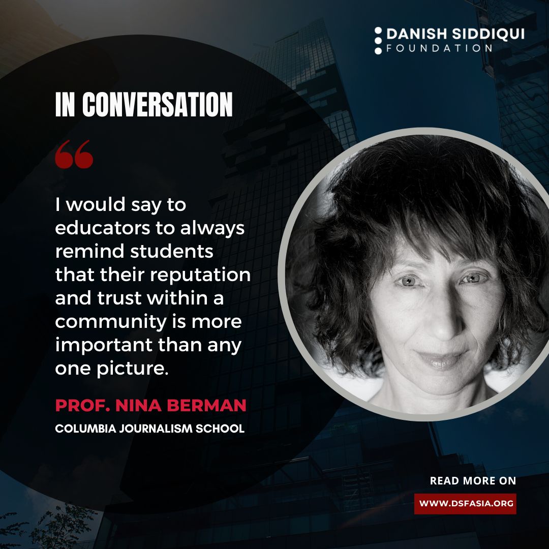 Read more about the article IN CONVERSATION with Prof. Nina Berman, Columbia Journalism School