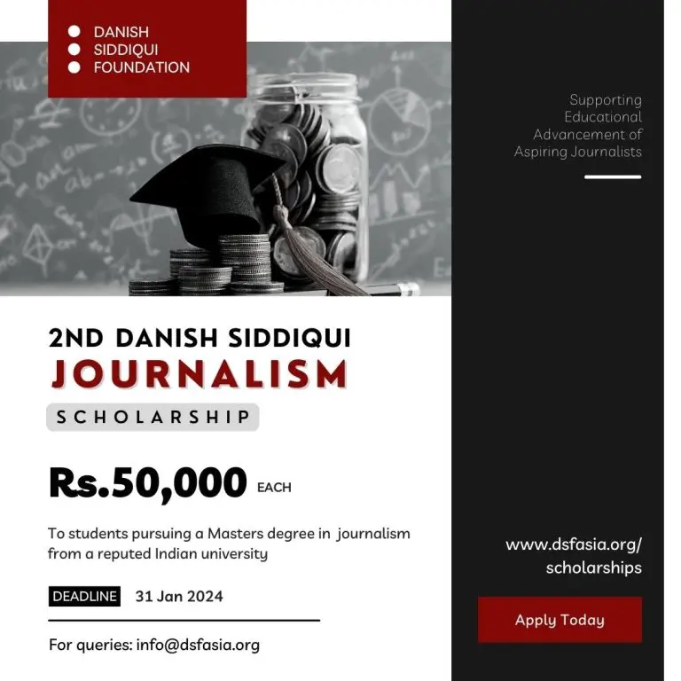 Danish Siddiqui Foundation Unveils Second Edition of Journalism Scholarship Program 2024