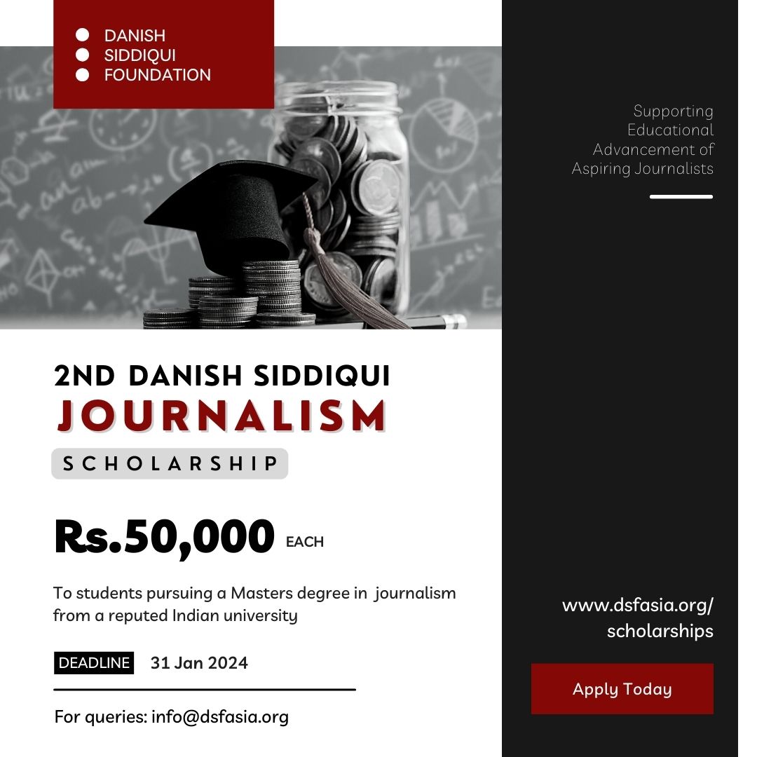 Read more about the article Danish Siddiqui Foundation Unveils Second Edition of Journalism Scholarship Program 2024