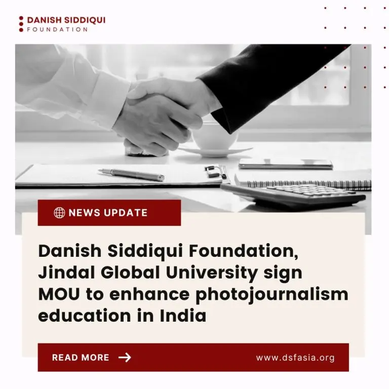 Danish Siddiqui Foundation, Jindal Global University sign MOU to enhance photojournalism education in India