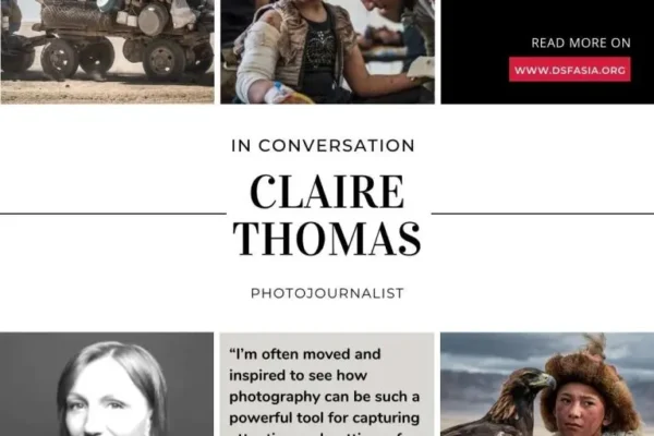 IN CONVERSATION with Claire Thomas, Photojournalist, UK