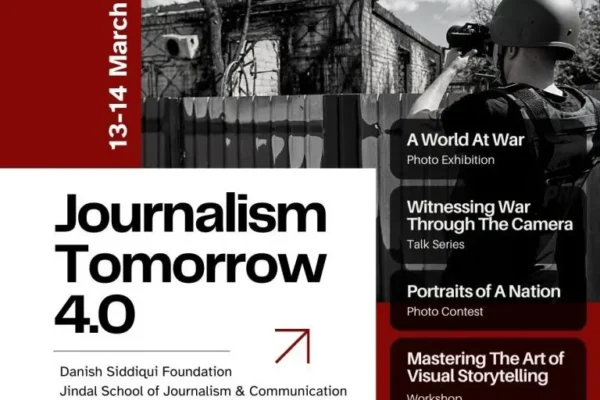 DSF and JSJC Present "Journalism Tomorrow 4.0" – A Two-Day Journalism Event at Jindal Global University