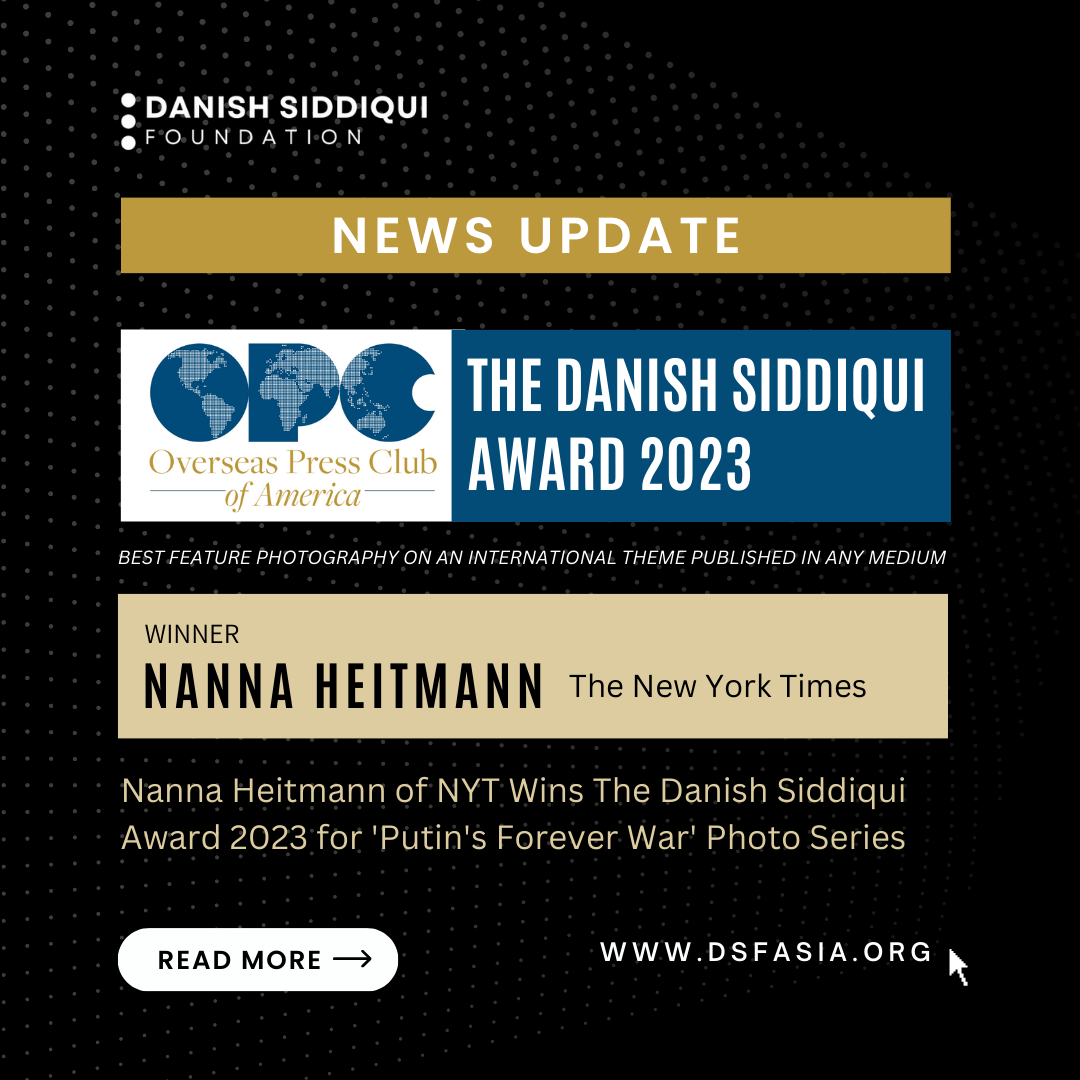 You are currently viewing Nanna Heitmann Wins The Danish Siddiqui Award 2023 by Overseas Press of America for Best Feature Photography