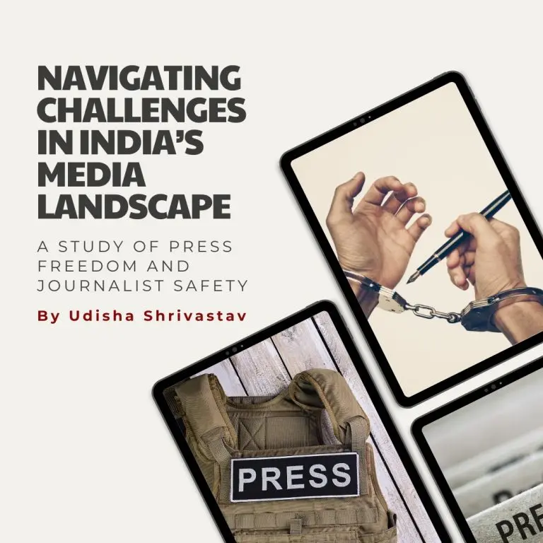 Navigating Challenges In India’s Media Landscape by Udisha Shrivastav | DSF Scholarship Recipient 2023